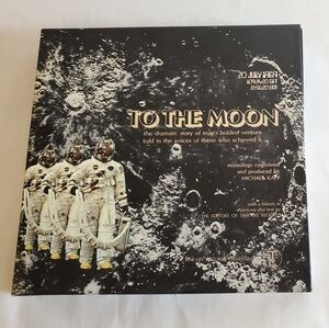 To The Moon Vinyl Record and Book Set